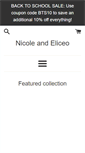 Mobile Screenshot of nicoleandeliceo.com
